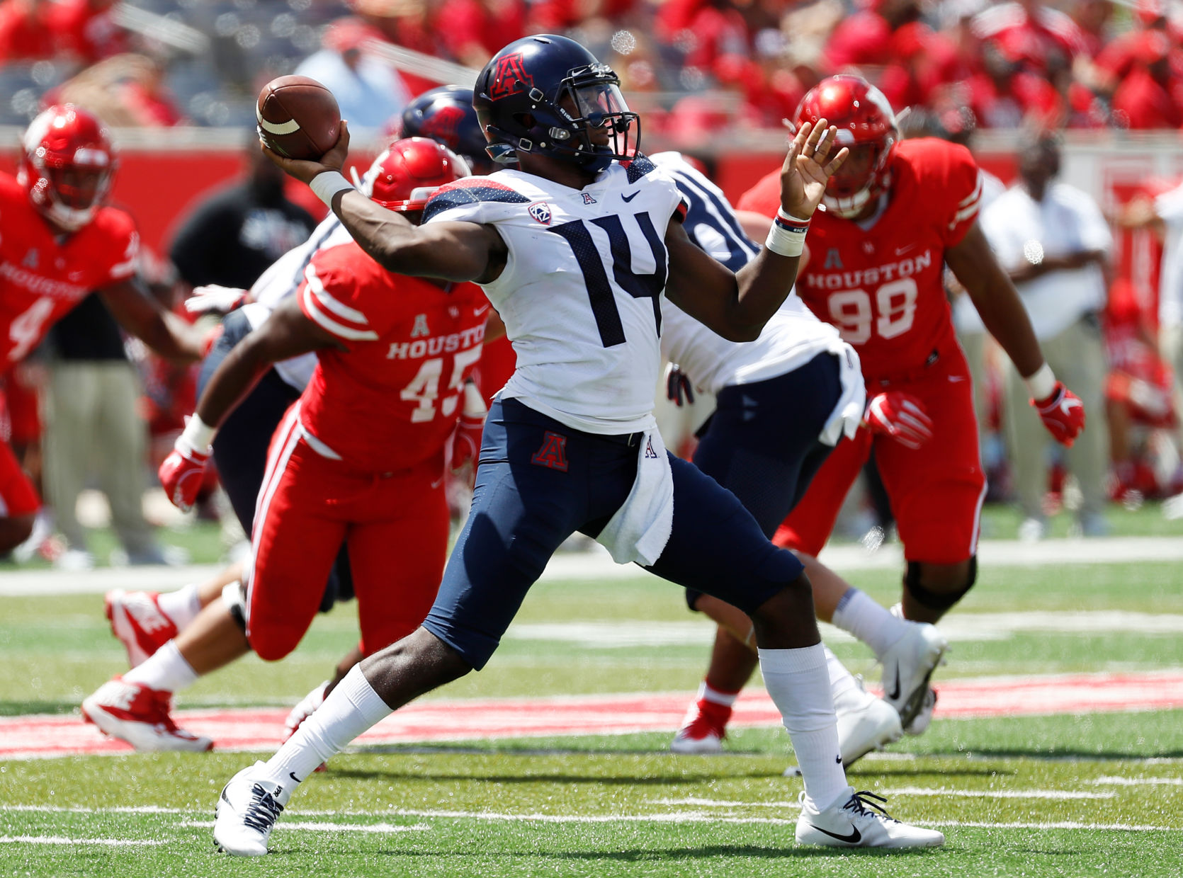 Arizona Wildcats at Houston football